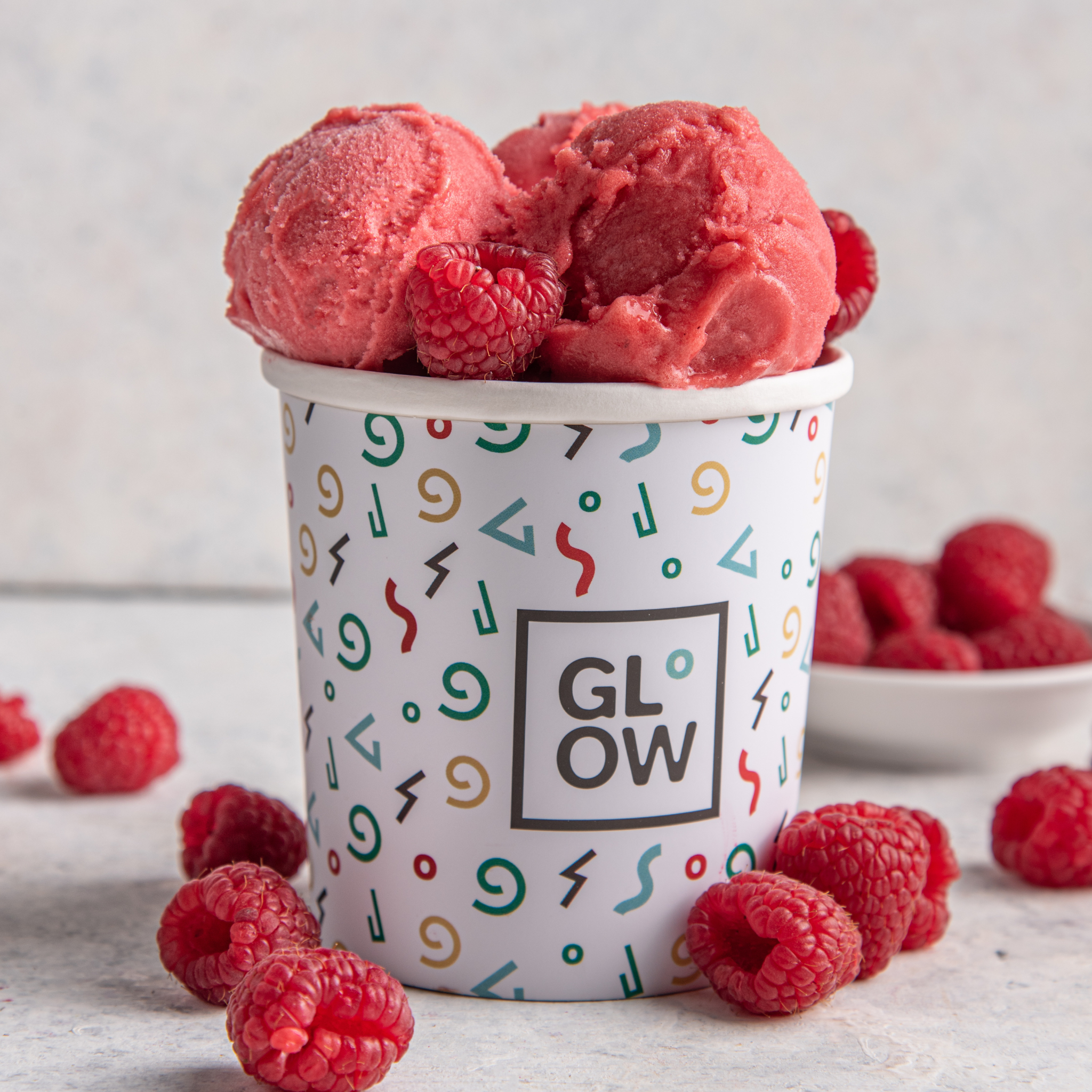Raspberry Burst Premium Sorbet 500ml