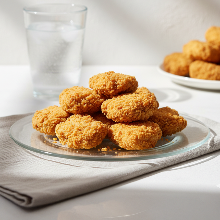 Breaded Chicken Boneless Chunks Premium 1KG