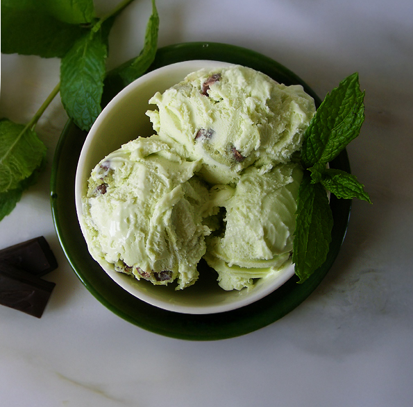 Mint Chocolate Cookie Dough Ice Cream