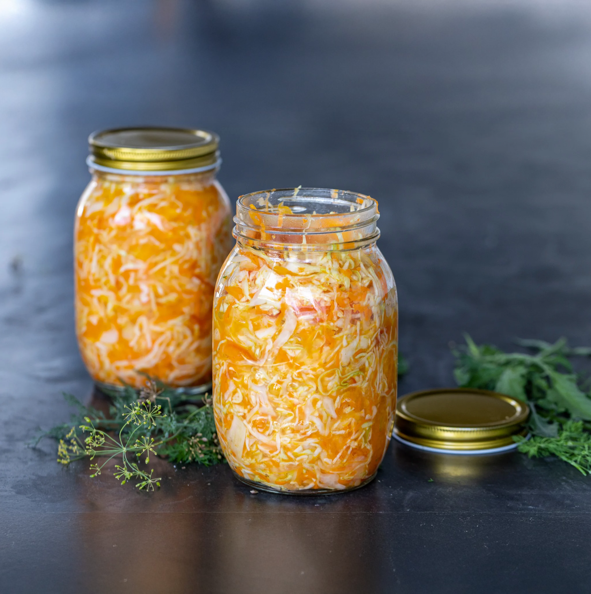 Pickled Cabbage & Carrots