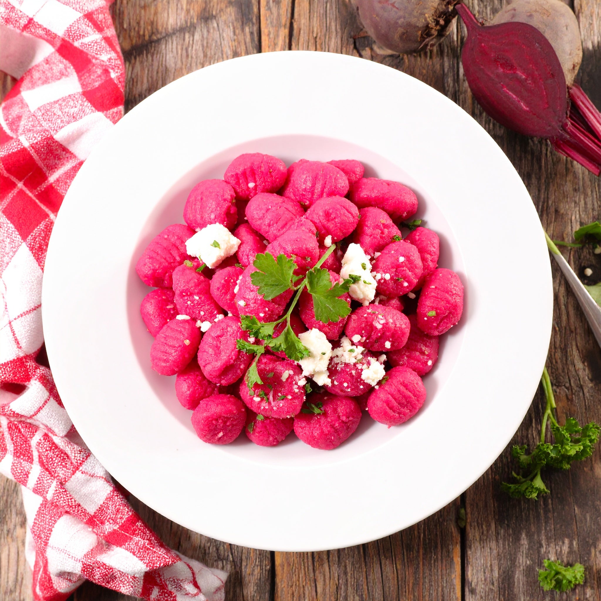 Beetroot Gnocchi Pasta
