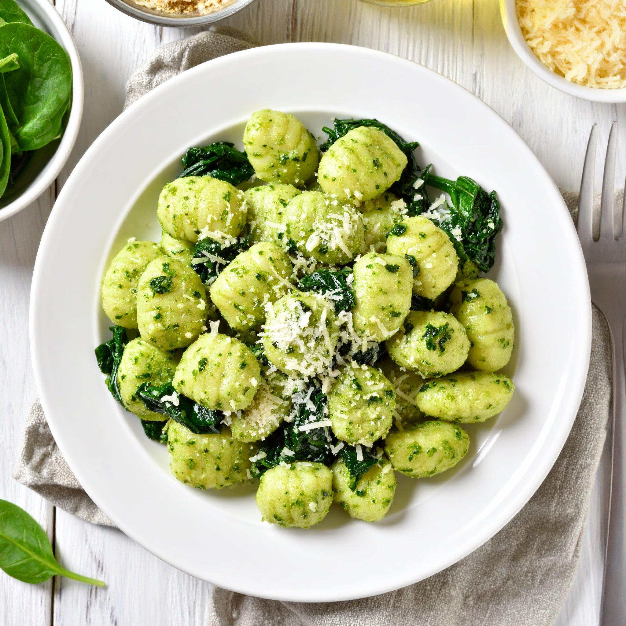 Spinach Gnocchi Pasta