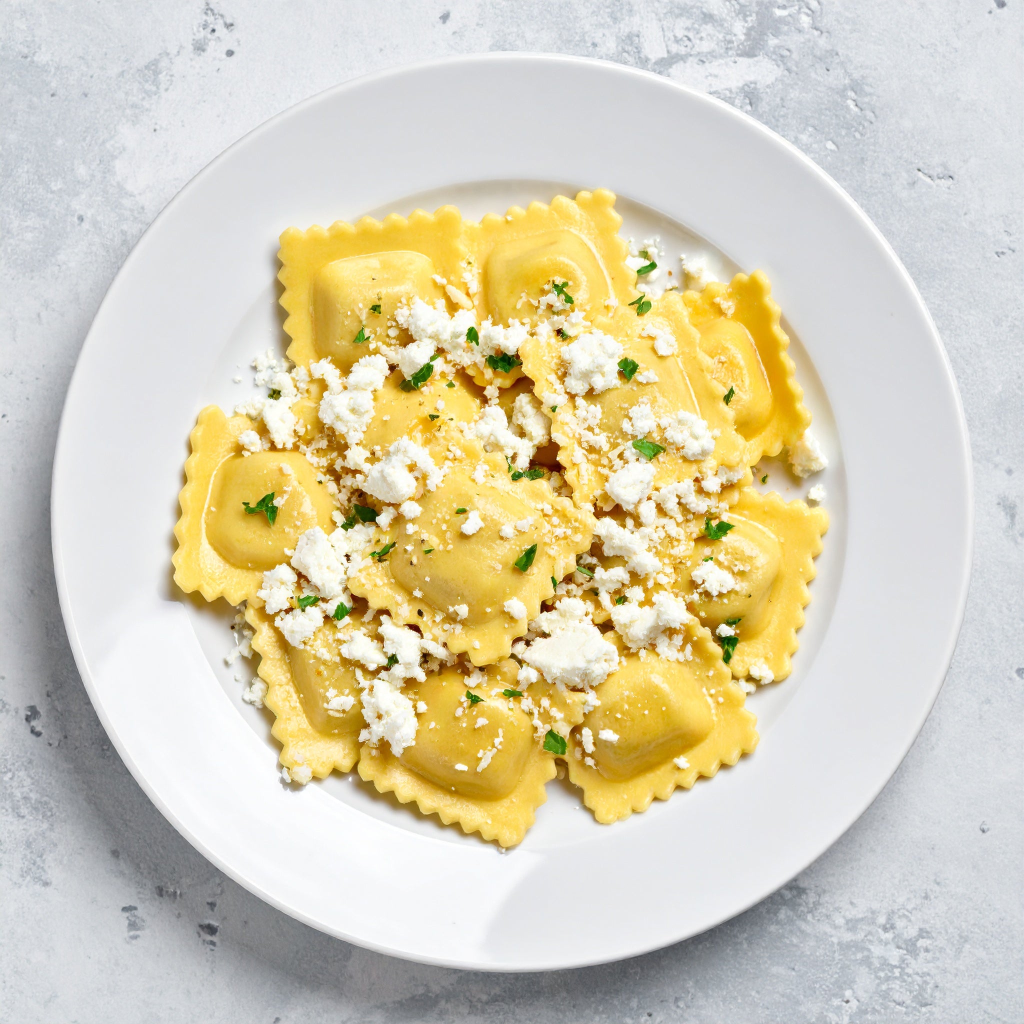 Ricotta Cheese Ravioli Pasta
