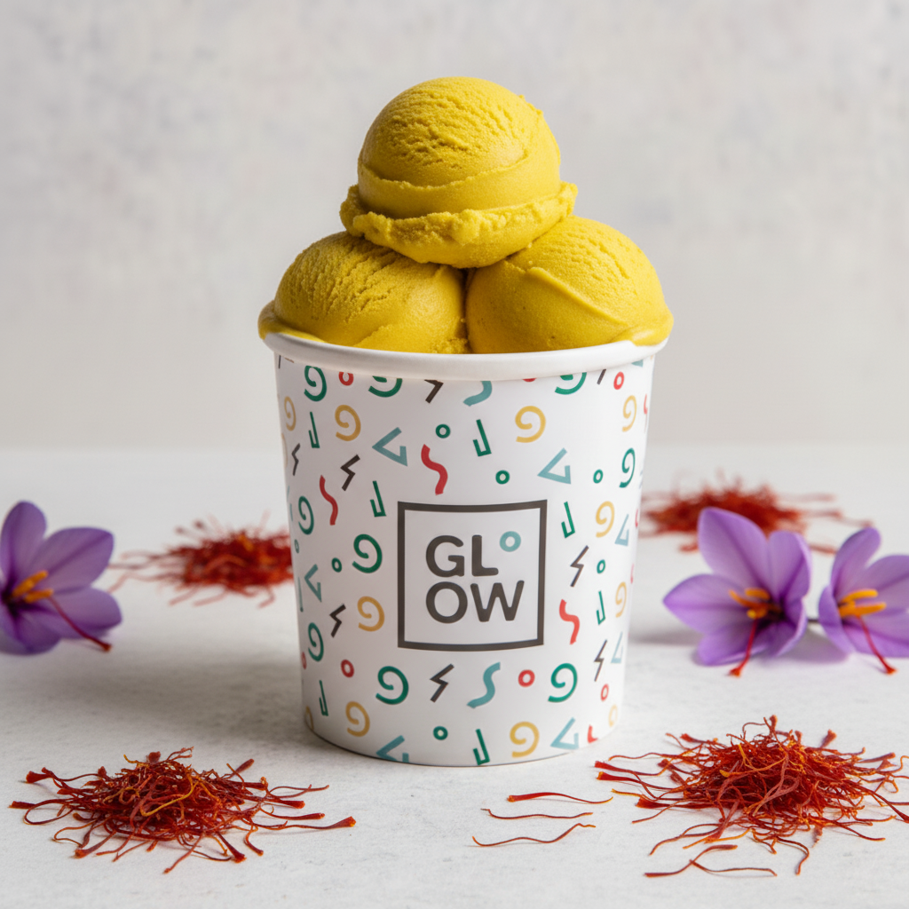 Saffron Ice Cream 500ml
