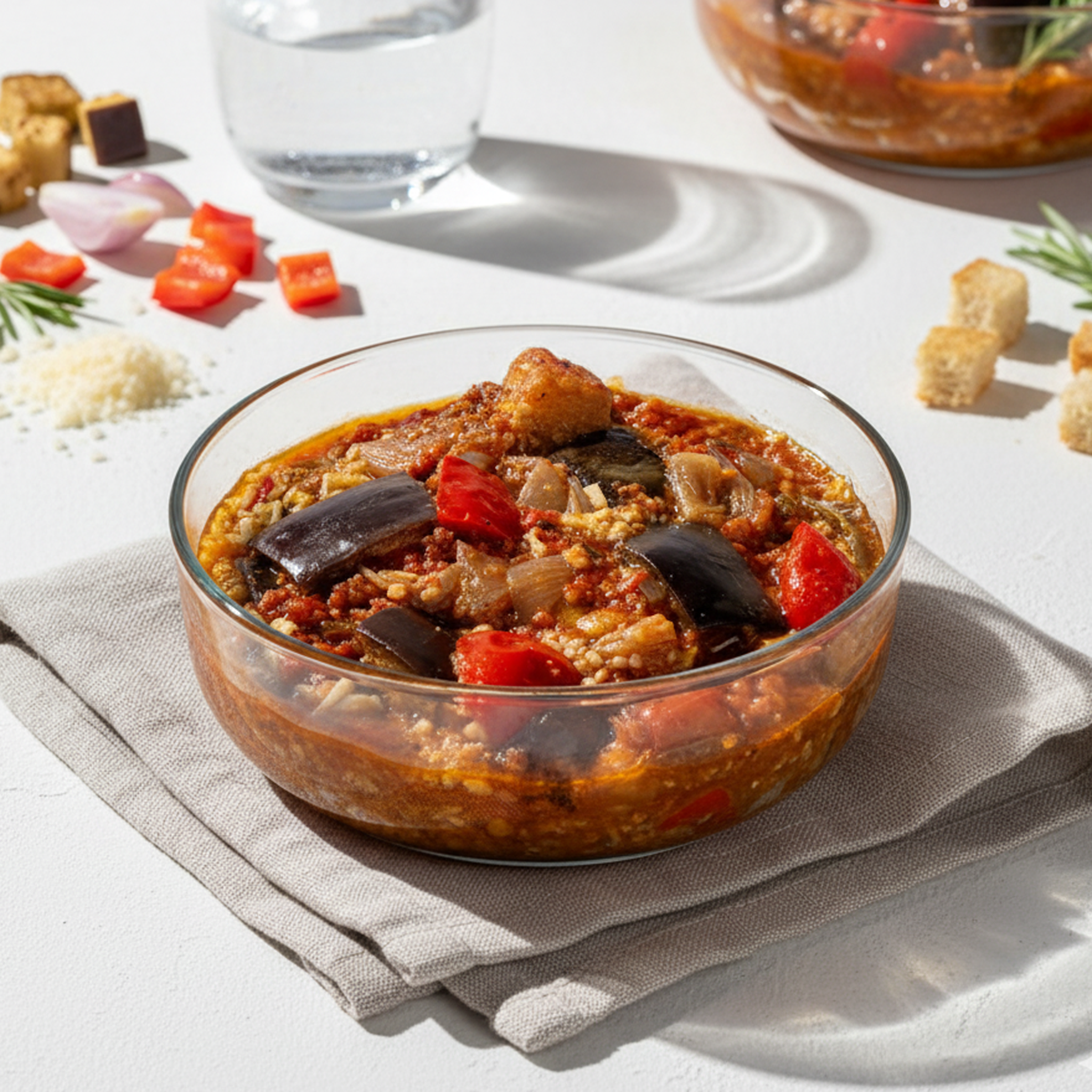 Vegan Ratatouille with Panzanella Cheese Gratin Premium 440g