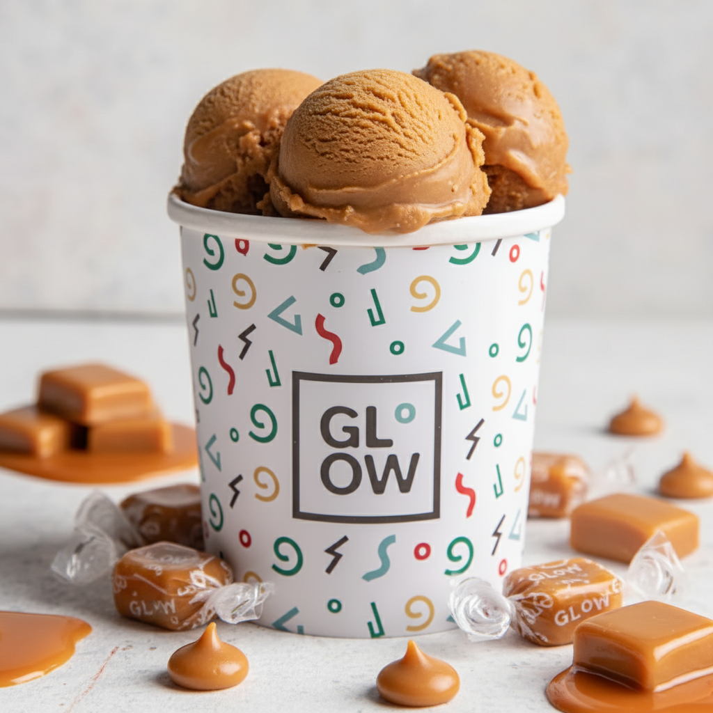 Caramel Premium Ice Cream 500ml