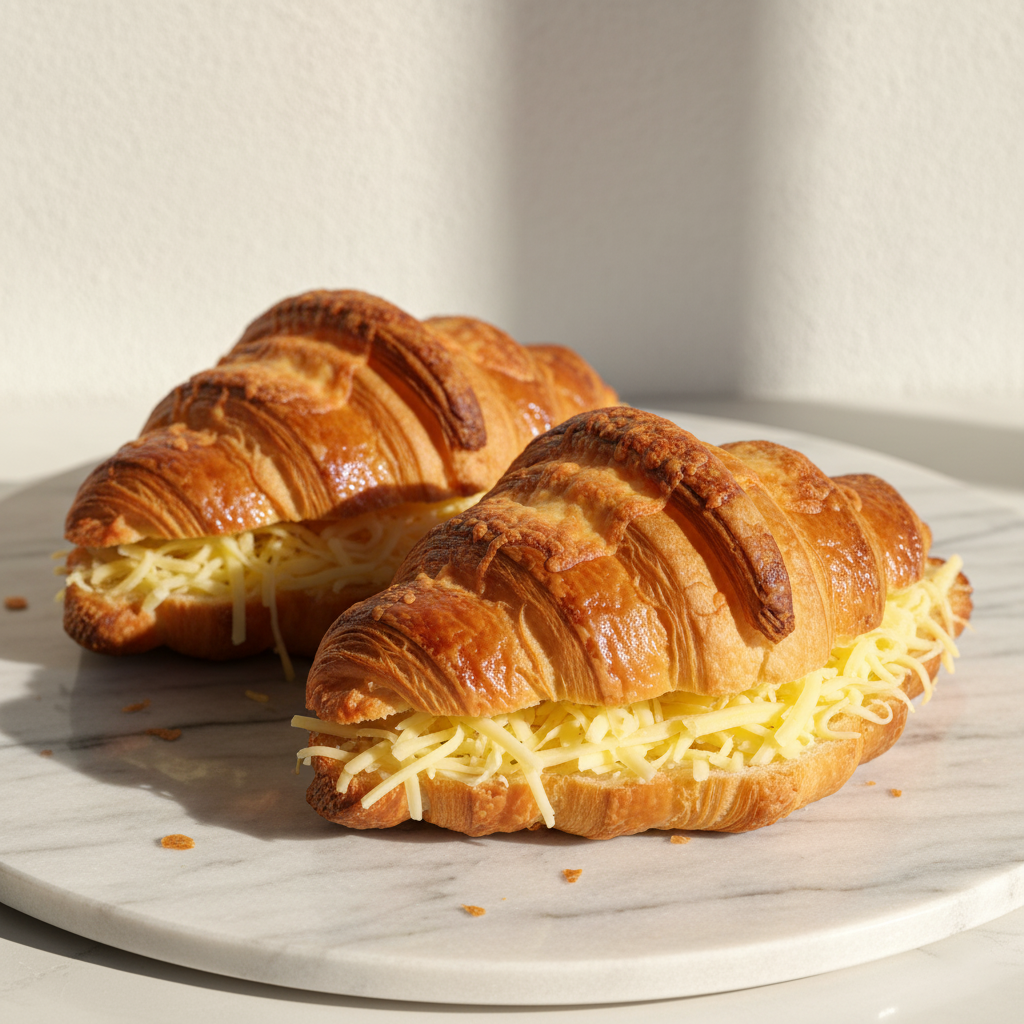3-Cheese Filled Croissant Premium 145g