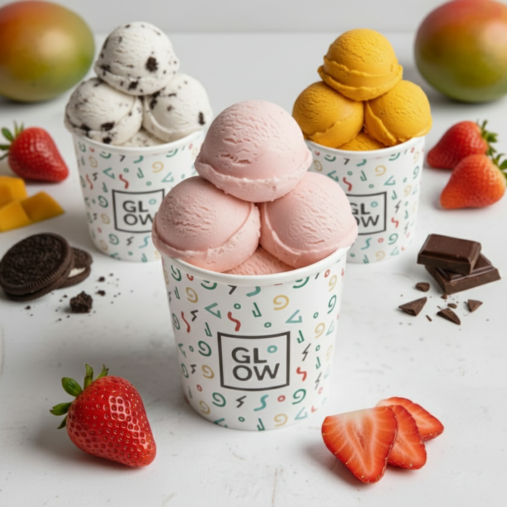 5 Pack Premium Ice Creams Box