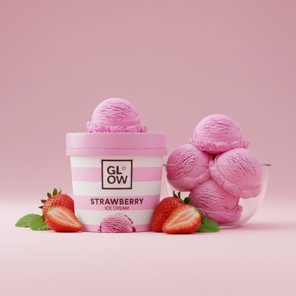 Strawberry Ice Cream 100ml