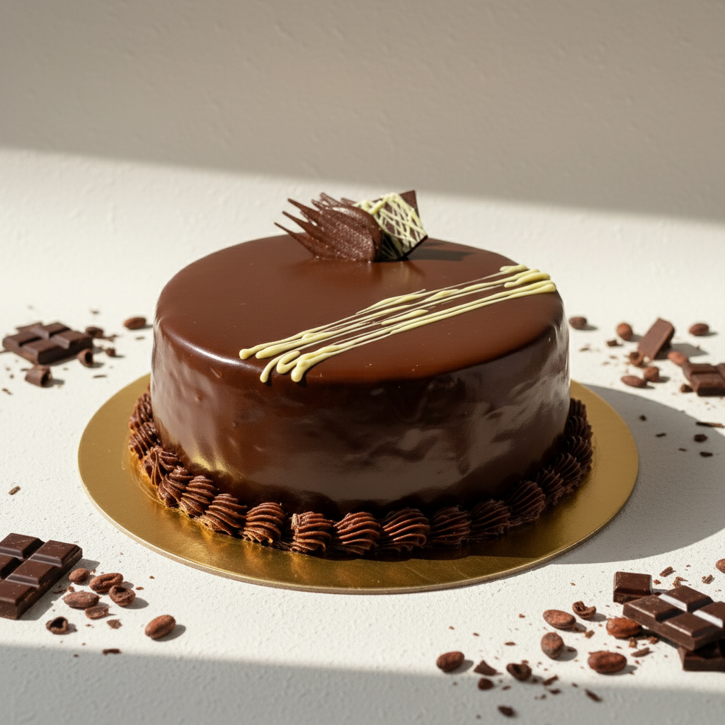 Dark Chocolate Cake Premium Large 1kg