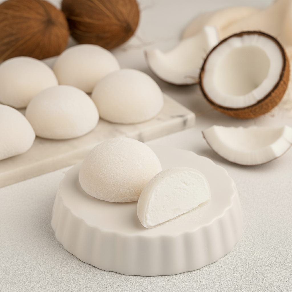 Coconut Mochi Premium Ice Cream 24 Pack