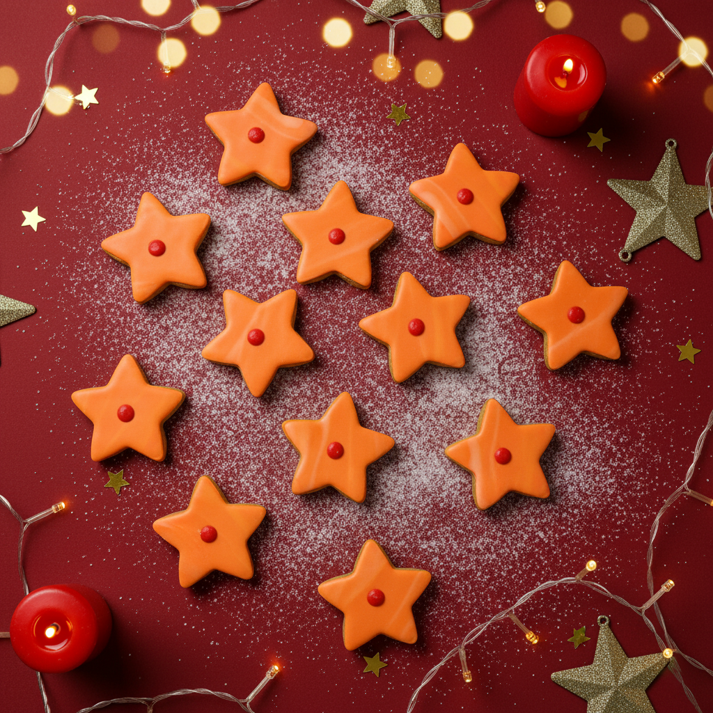 Christmas Ginger Star Cookie