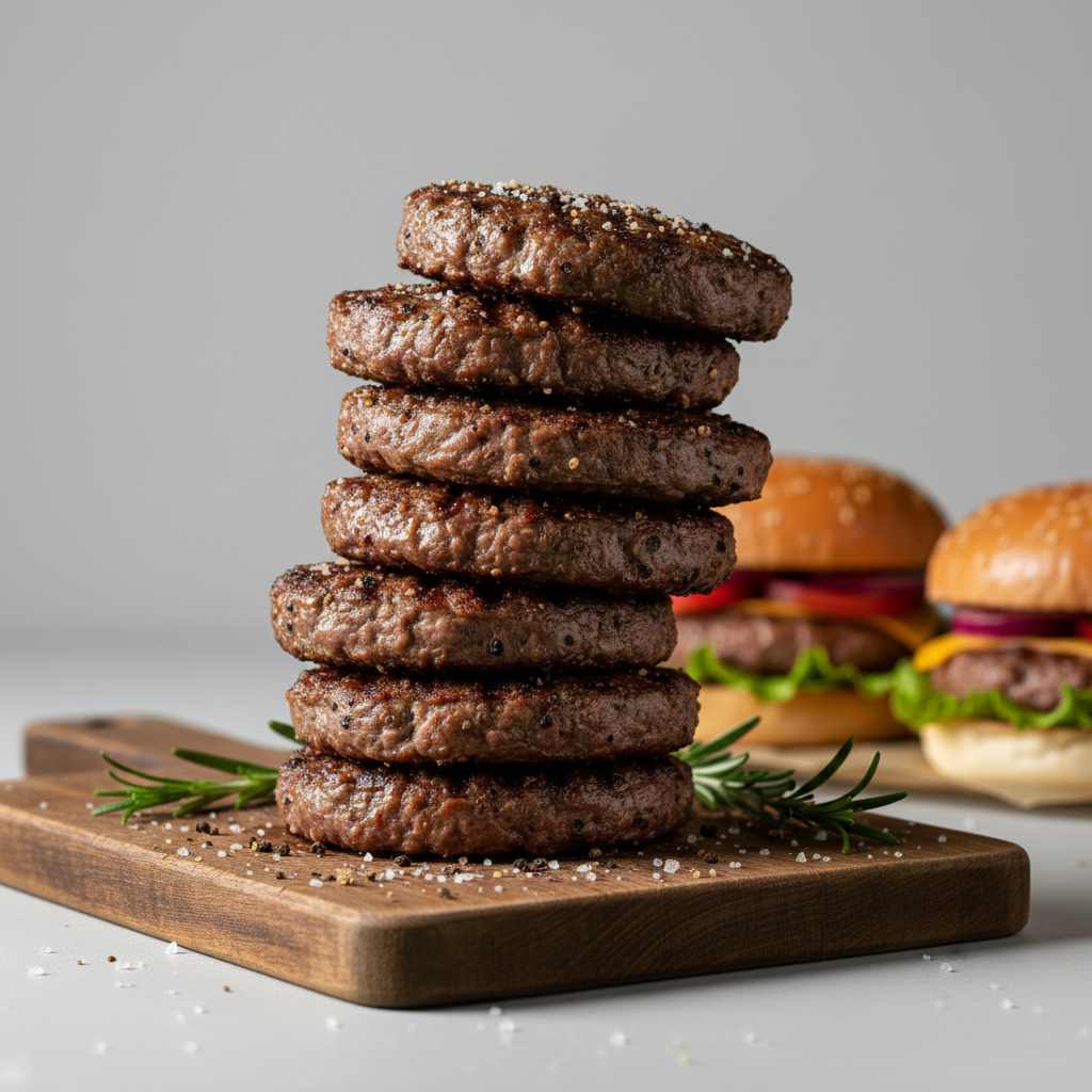 Beef Burger Patty Premium 1KG