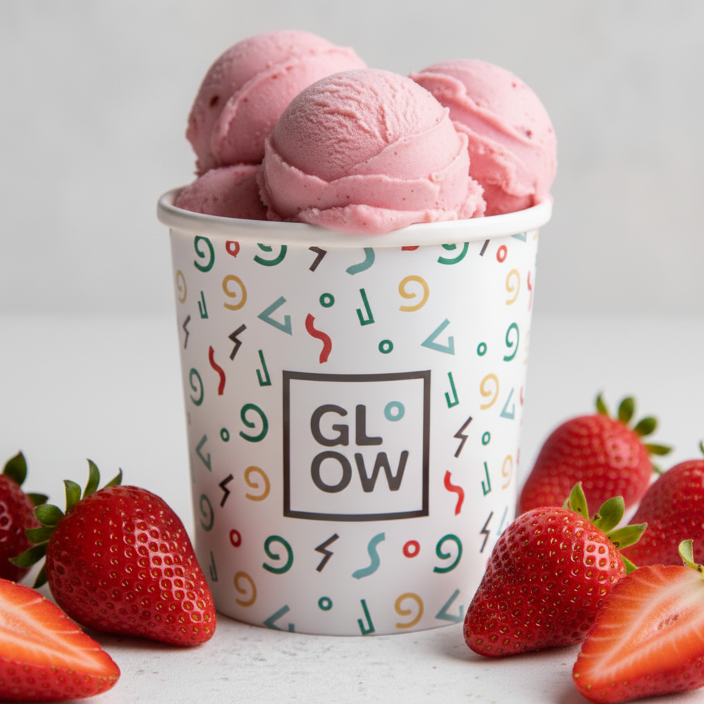 Strawberry Ice Cream 500ml
