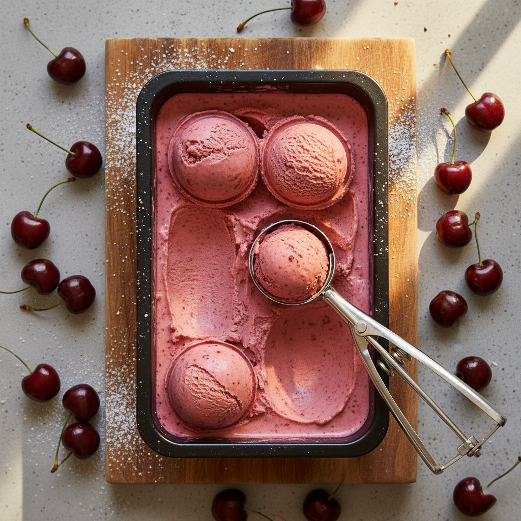 Cherry Ice Cream