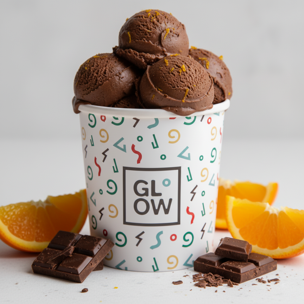 Chocolate Orange Premium Ice Cream 500ml