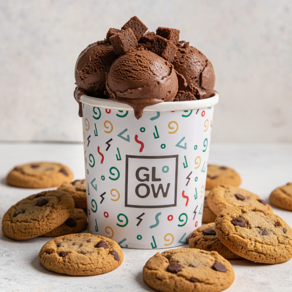 Chocolate Chip Cookie Dough Premium Ice Cream 500ml