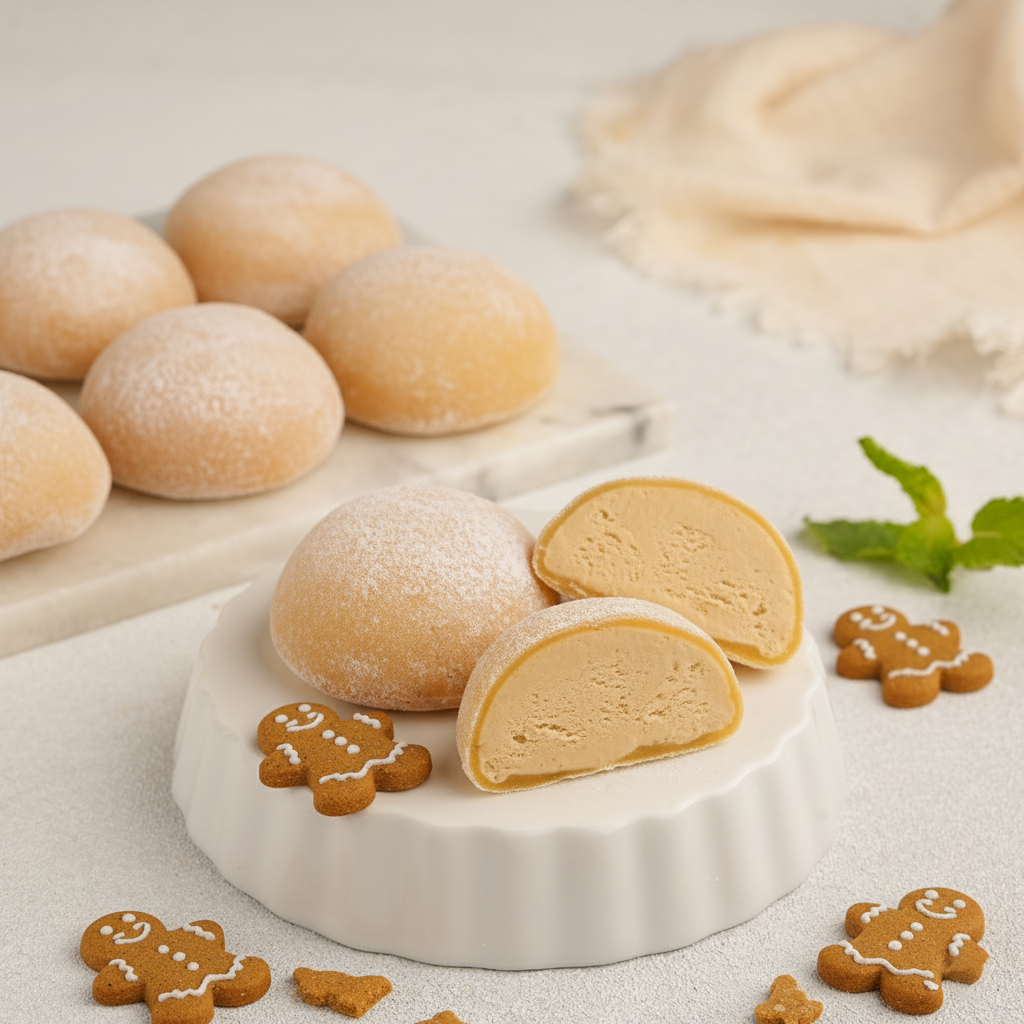 Gingerbread Mochi Premium Ice Cream 24 Pack