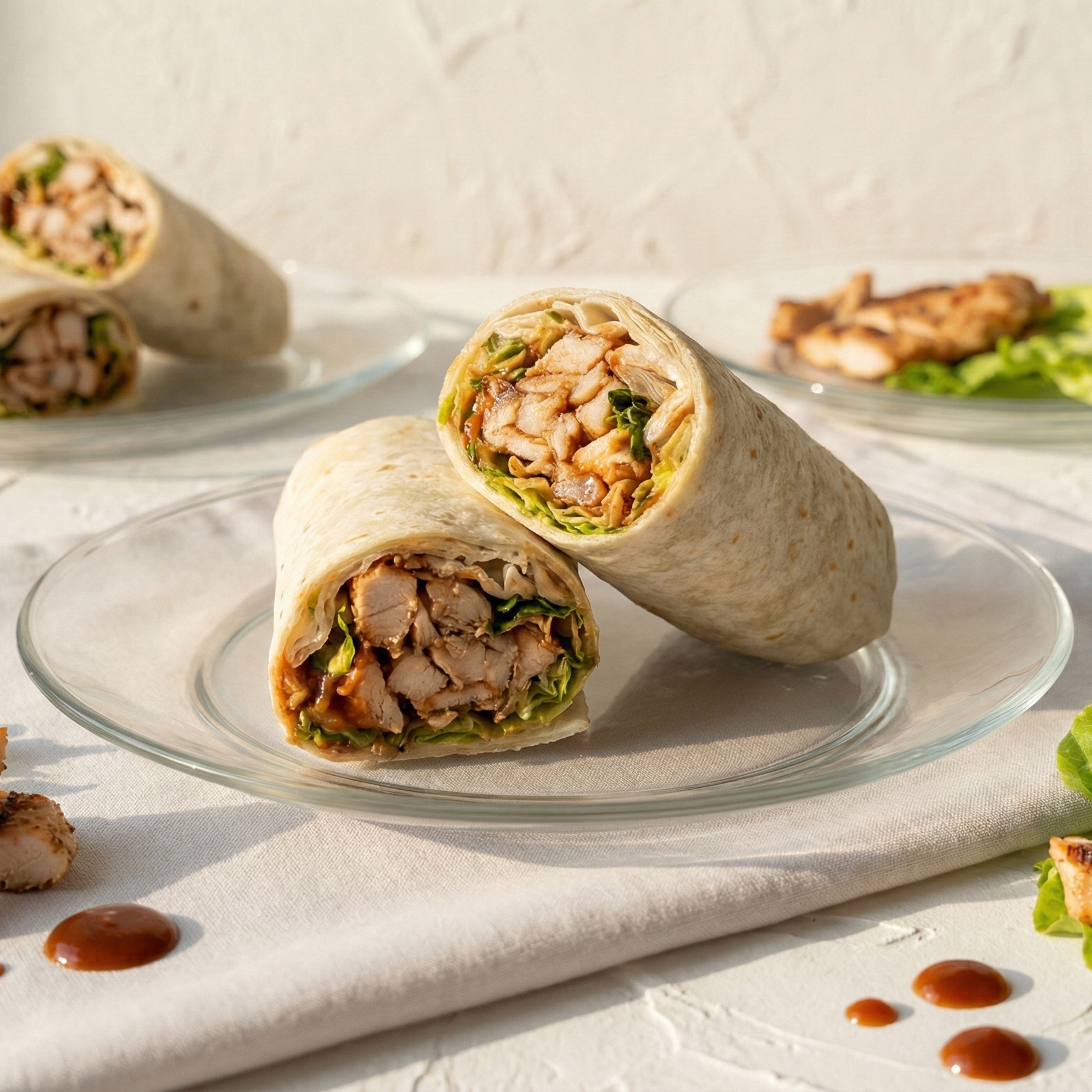 BBQ Chicken Wrap Premium 200G