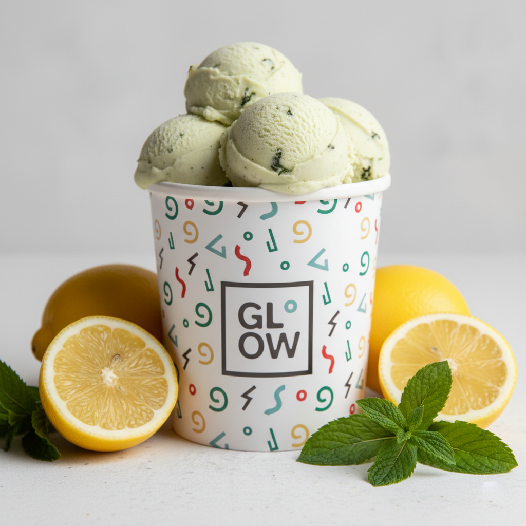 Lemon & Mint Premium Sorbet 500ml
