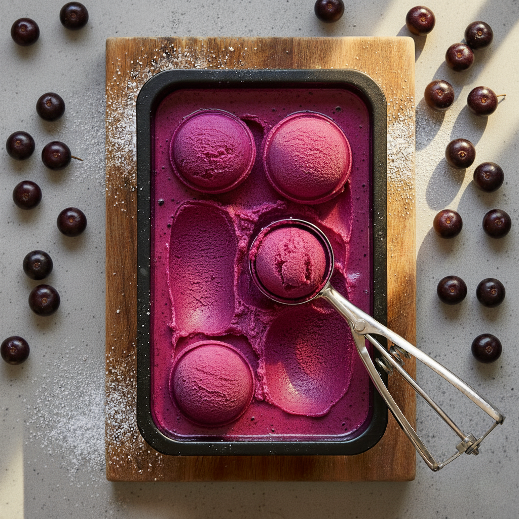 Organic Acai Berry Premium Sorbet 4L