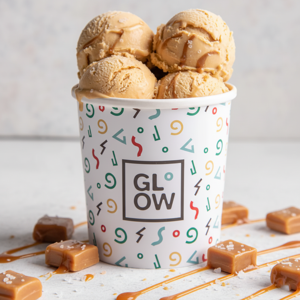 Salted Caramel Premium Ice Cream 500ml