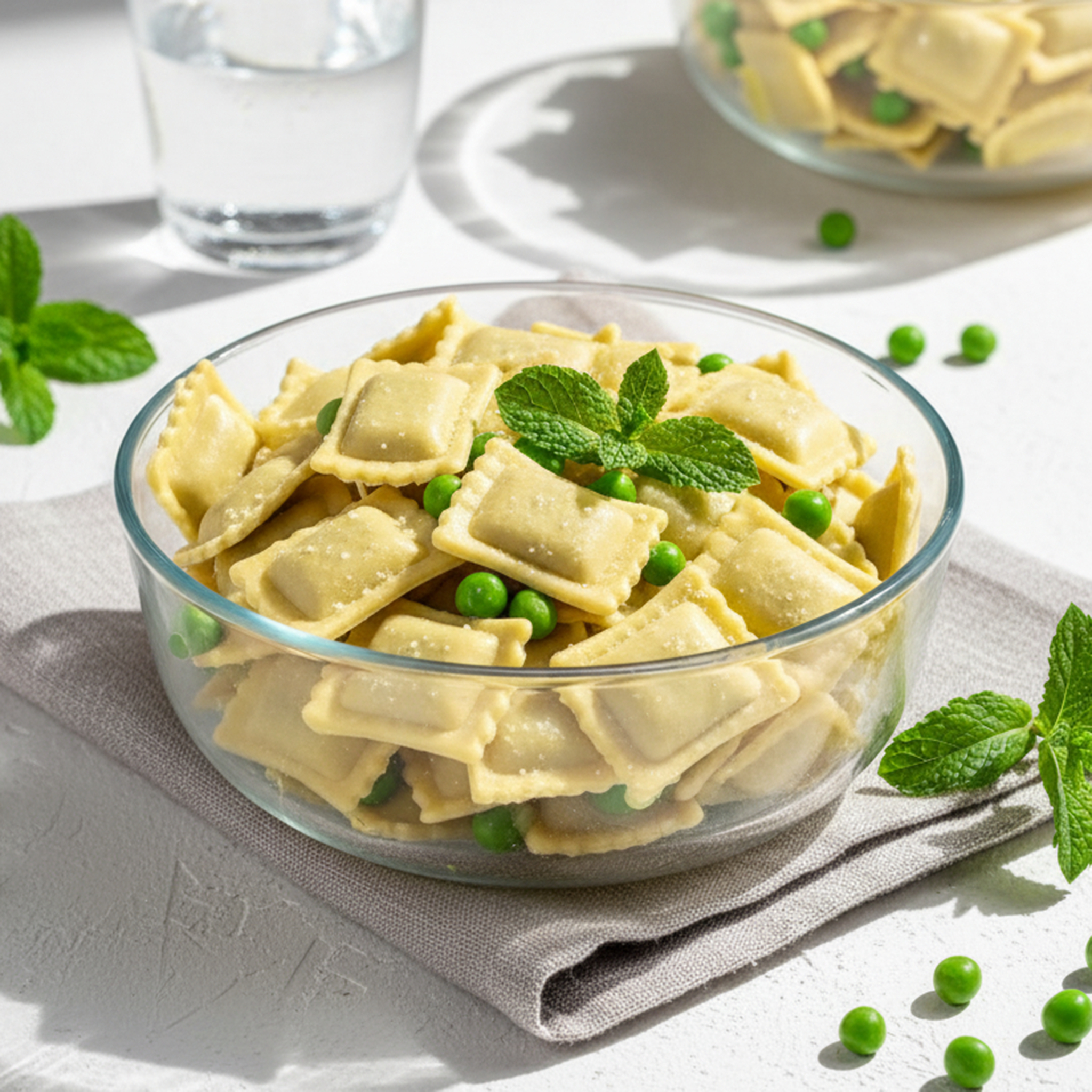 Vegan Green Pea & Mint Ravioli Premium 300g