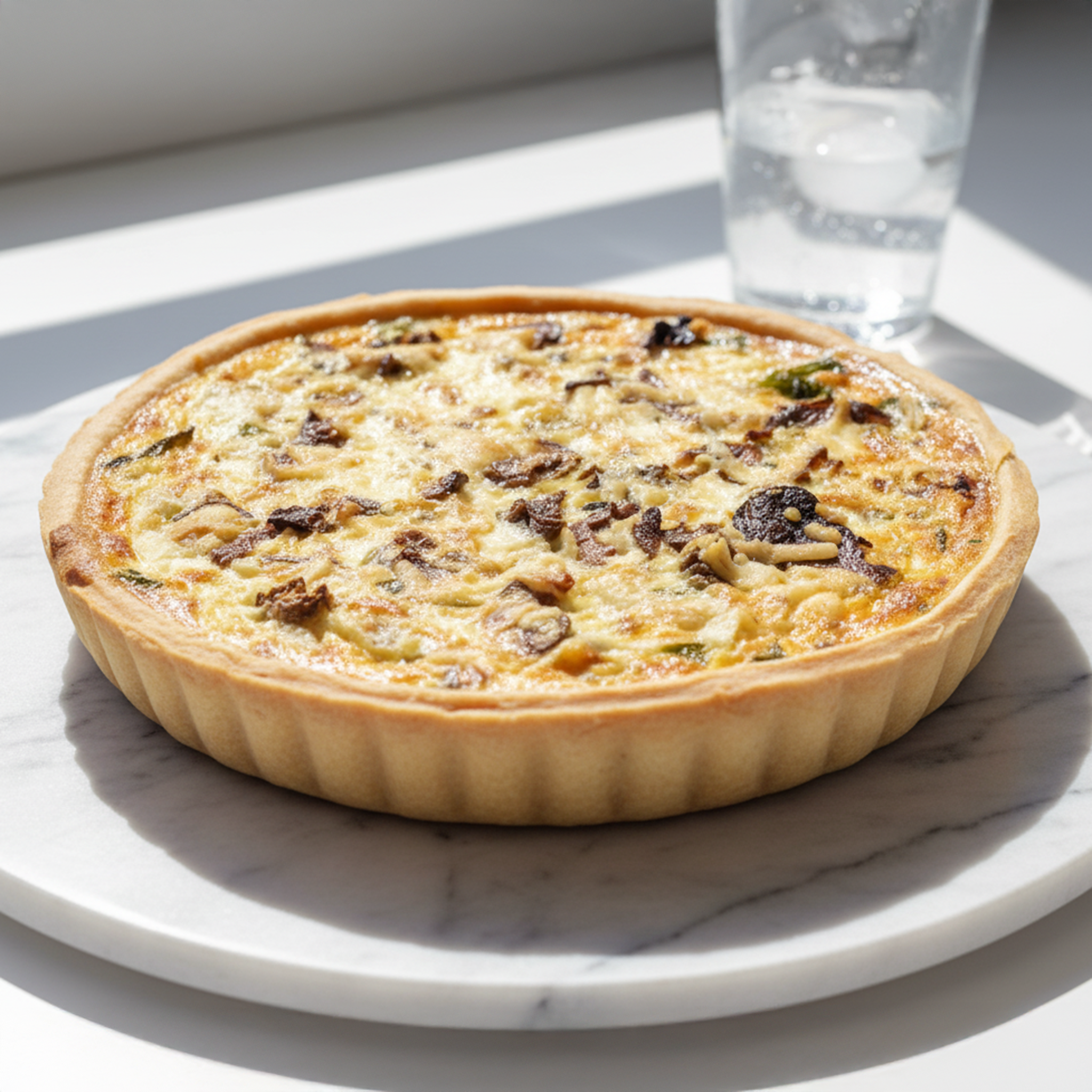 Chicken & Mushroom Quiche Premium Large 950g