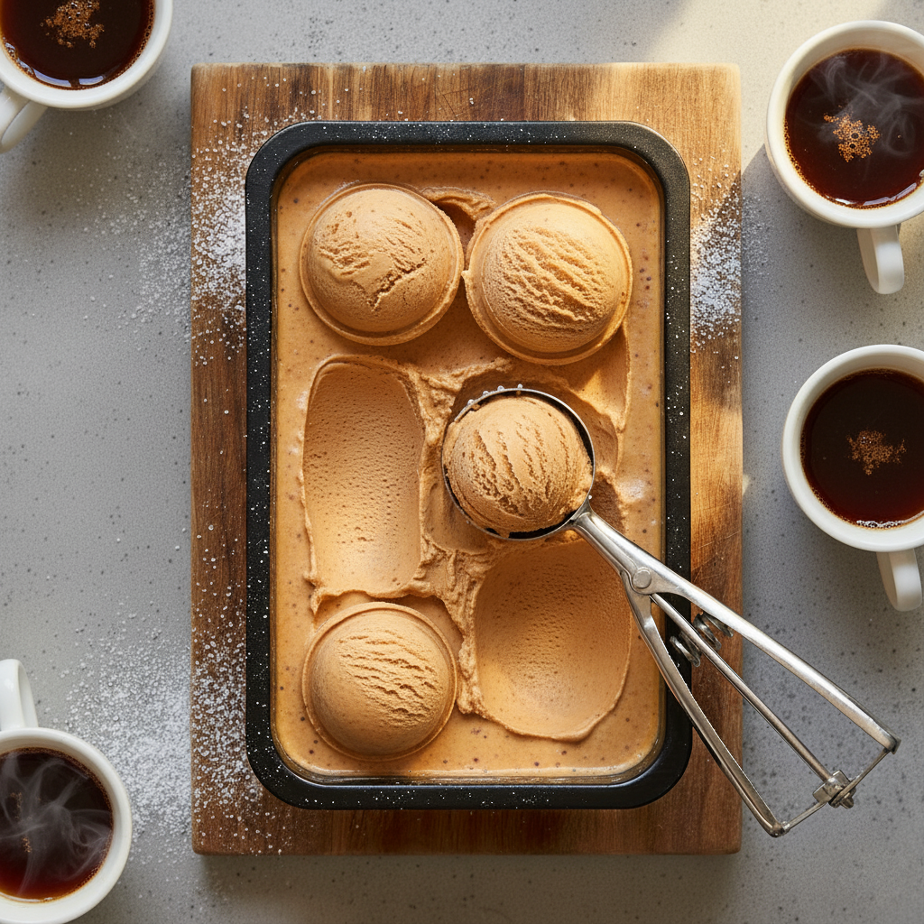 Karak Chai Tea Premium Large Ice Cream 4L