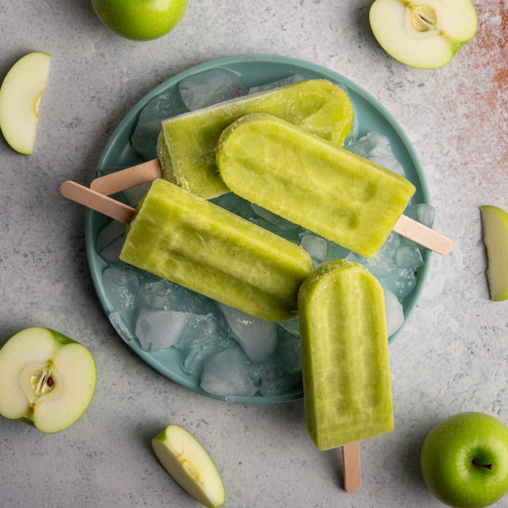 Green Apple Ice Pops Premium Medium 50ml 24 Pack