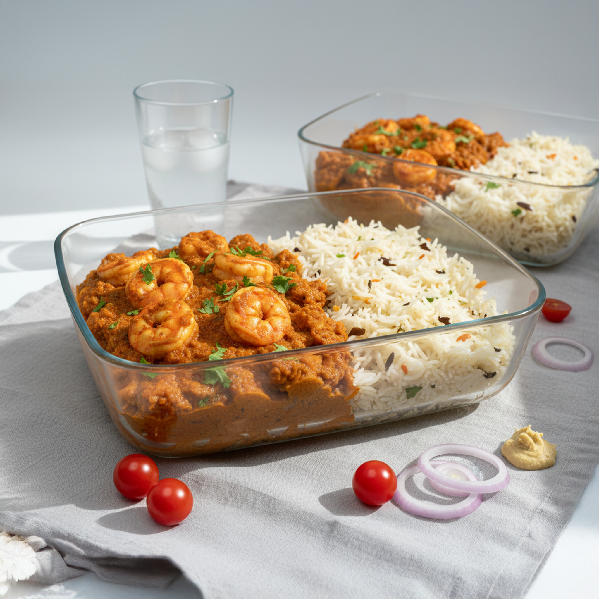Prawn Tikka Masala With Jeera Rice Premium 360G