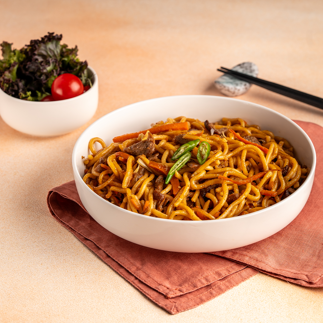 Lo Mein Beef Noodles Premium 1Kg