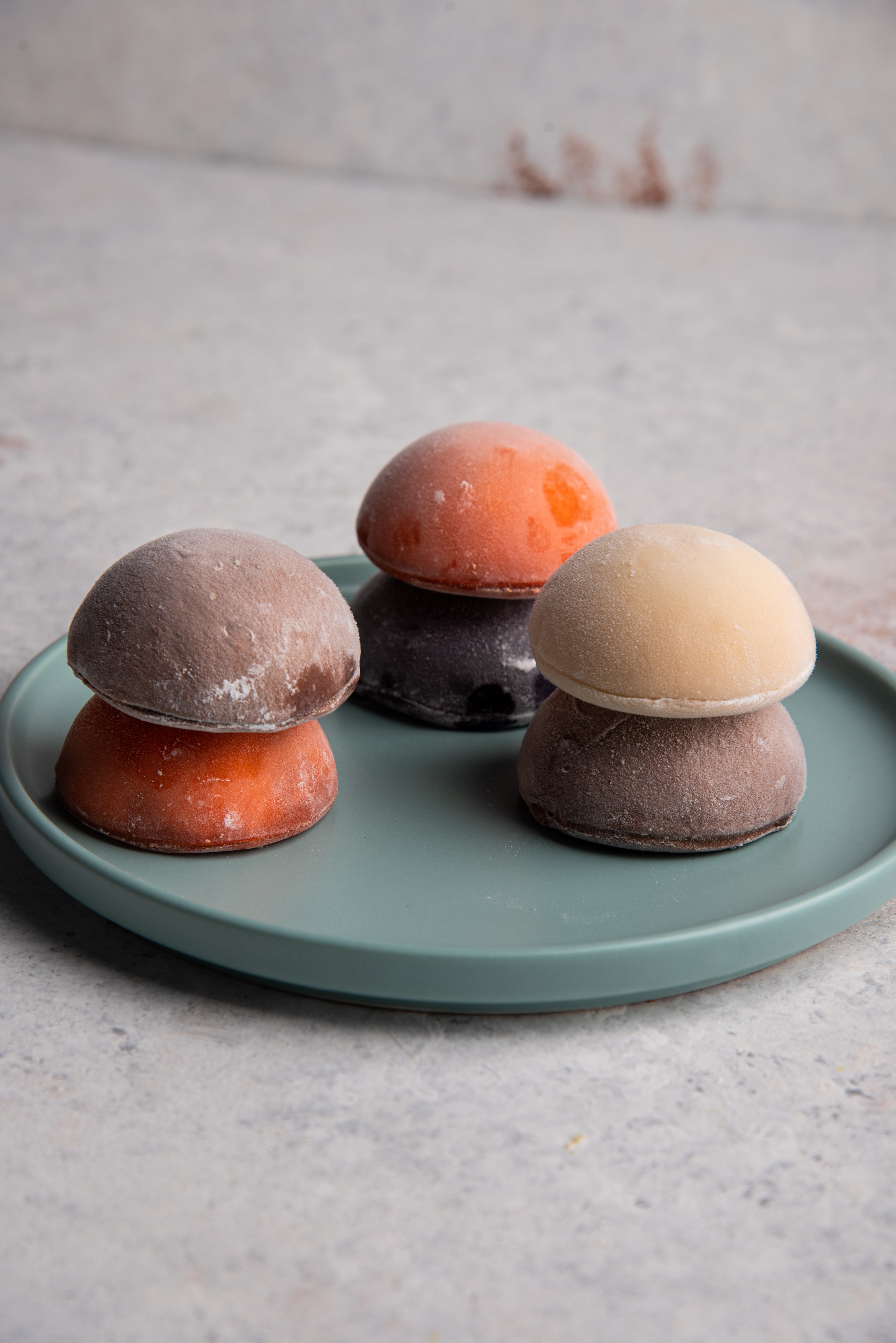 Vegan Salted Caramel Ice Cream Mochi