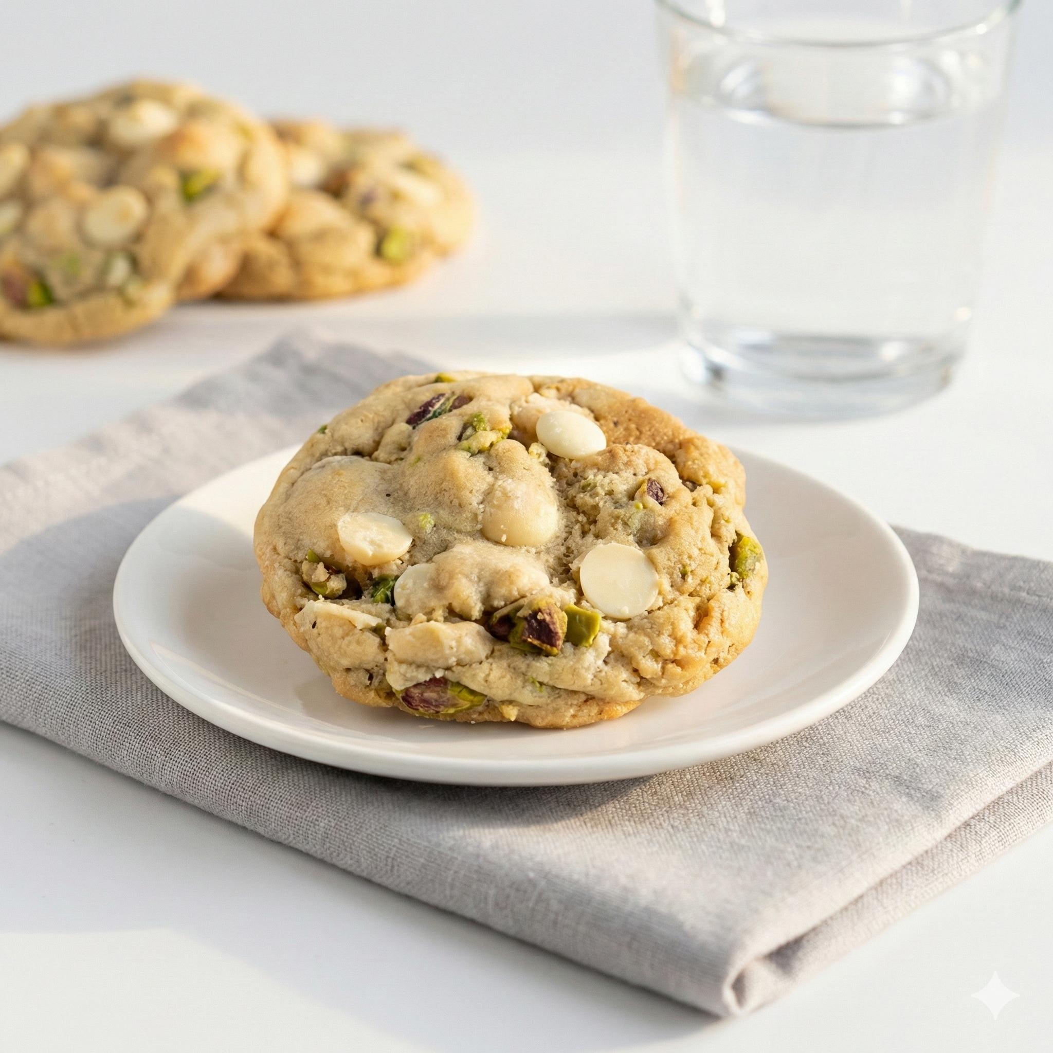 Pistachio White Chocolate Cookies Premium 83g