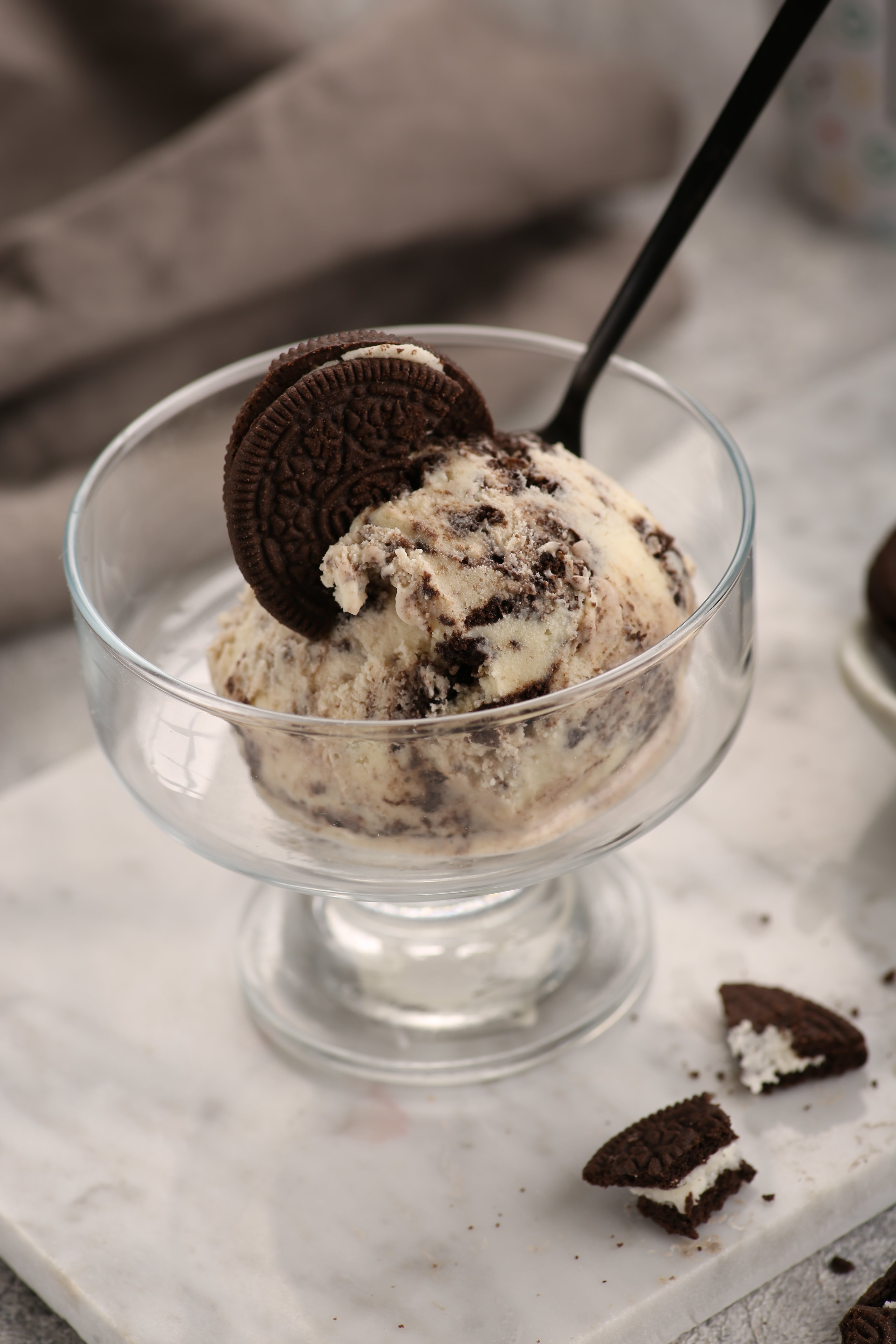 Oreo Cookies and Cream Gelato