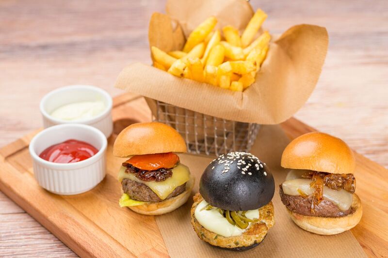 Chicken Sliders with Veggie Ketchup