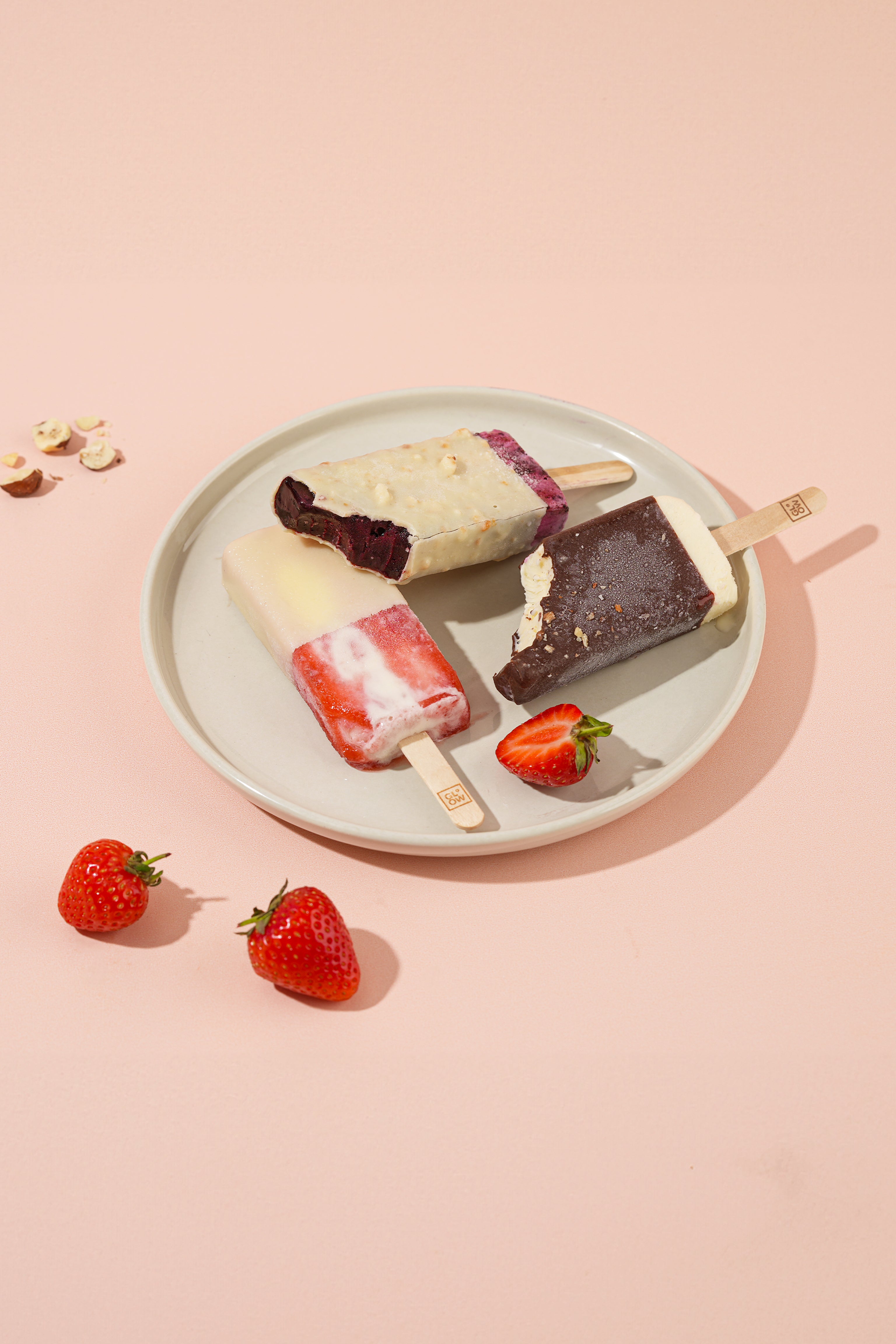 Strawberry & Cream Chocolate Stick Bar