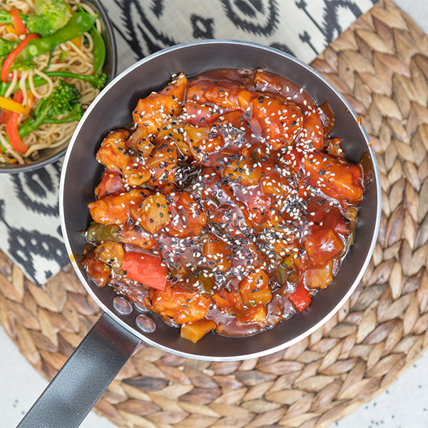 Sweet And Sour Chicken with Egg Fried Rice Premium 360G