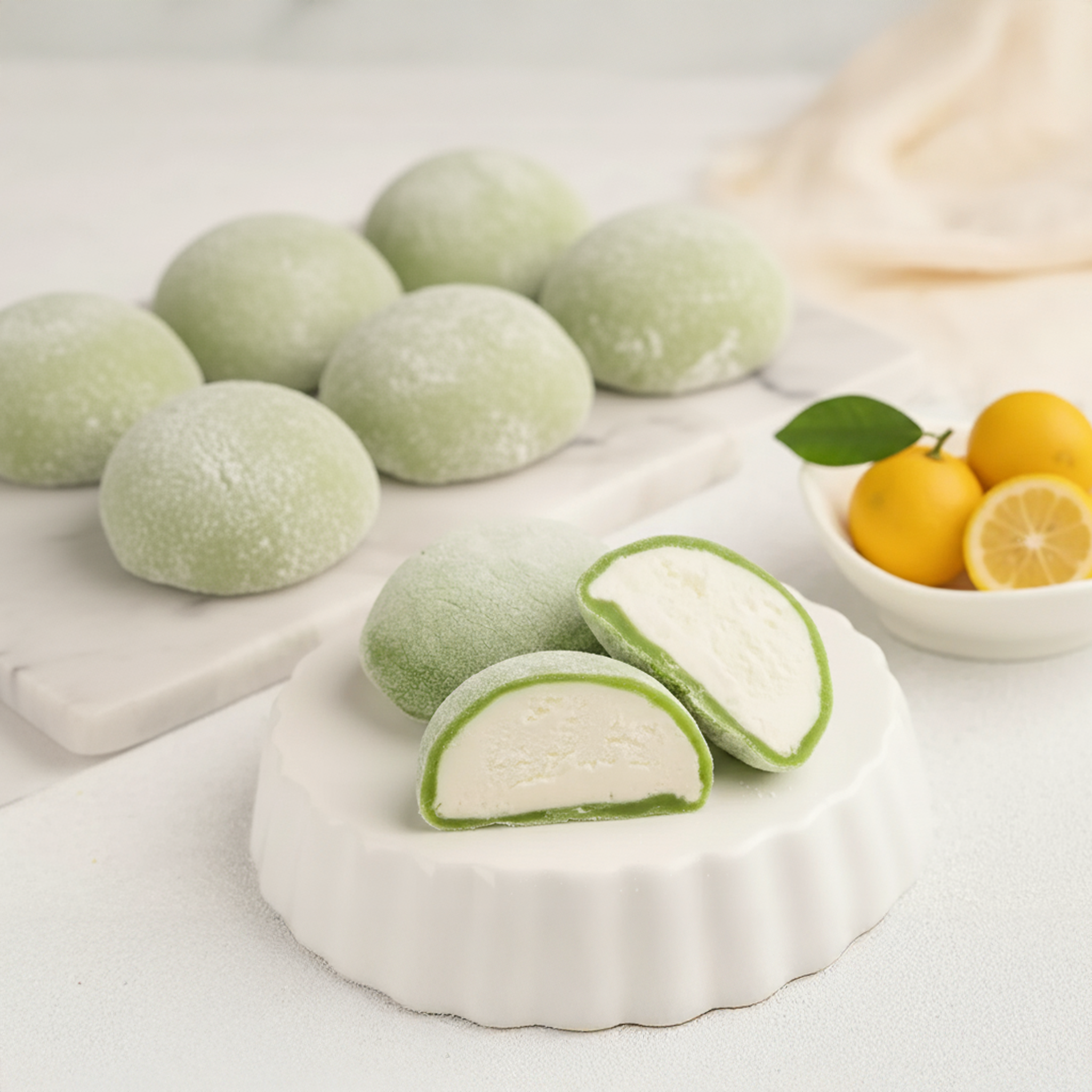 Yuzu Lemon Mochi Premium Ice Cream 24 Pack