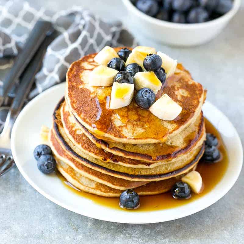 Berry Banana Pancakes