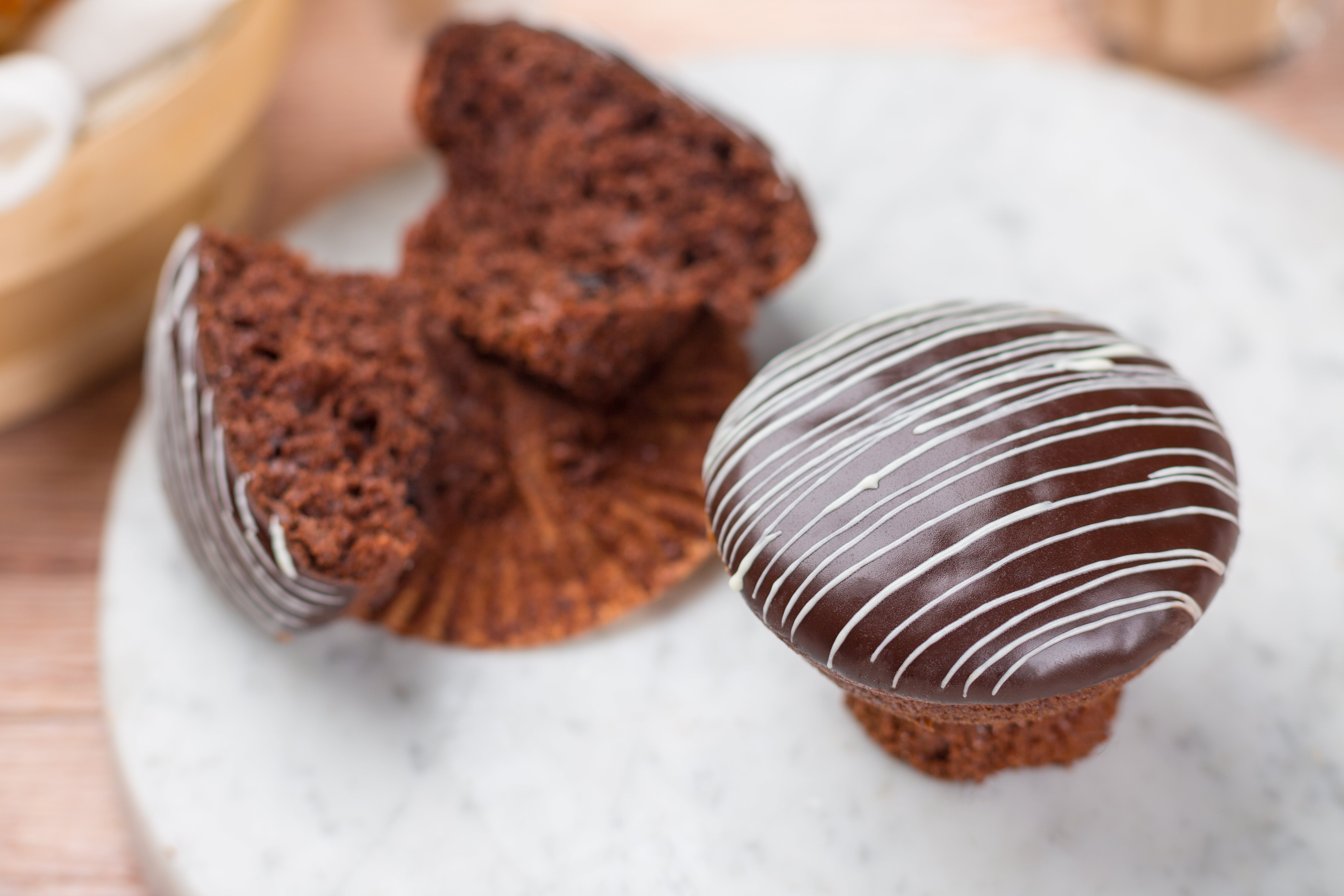 Triple Chocolate Muffin