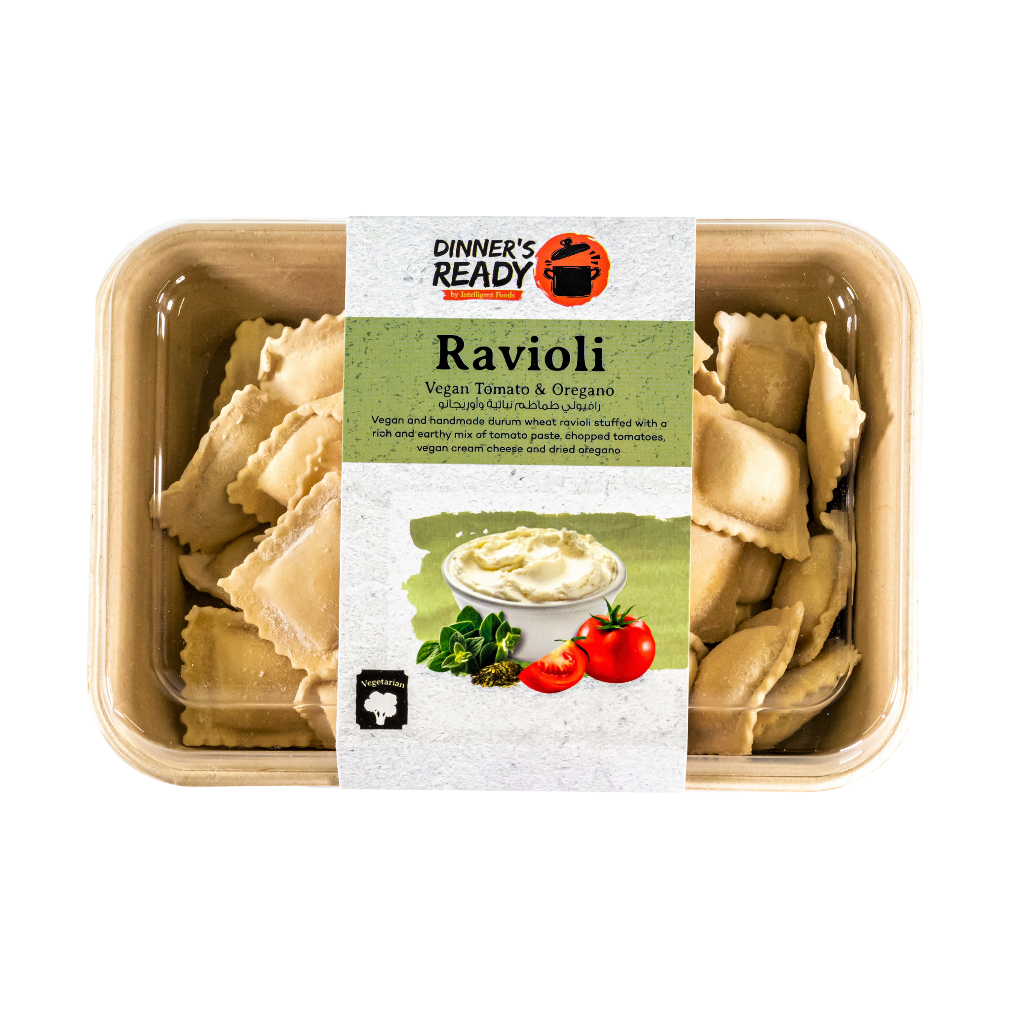 Vegan Tomato & Oregano Ravioli 300g