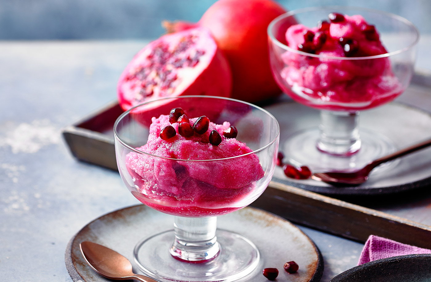 Pomegranate Sorbet