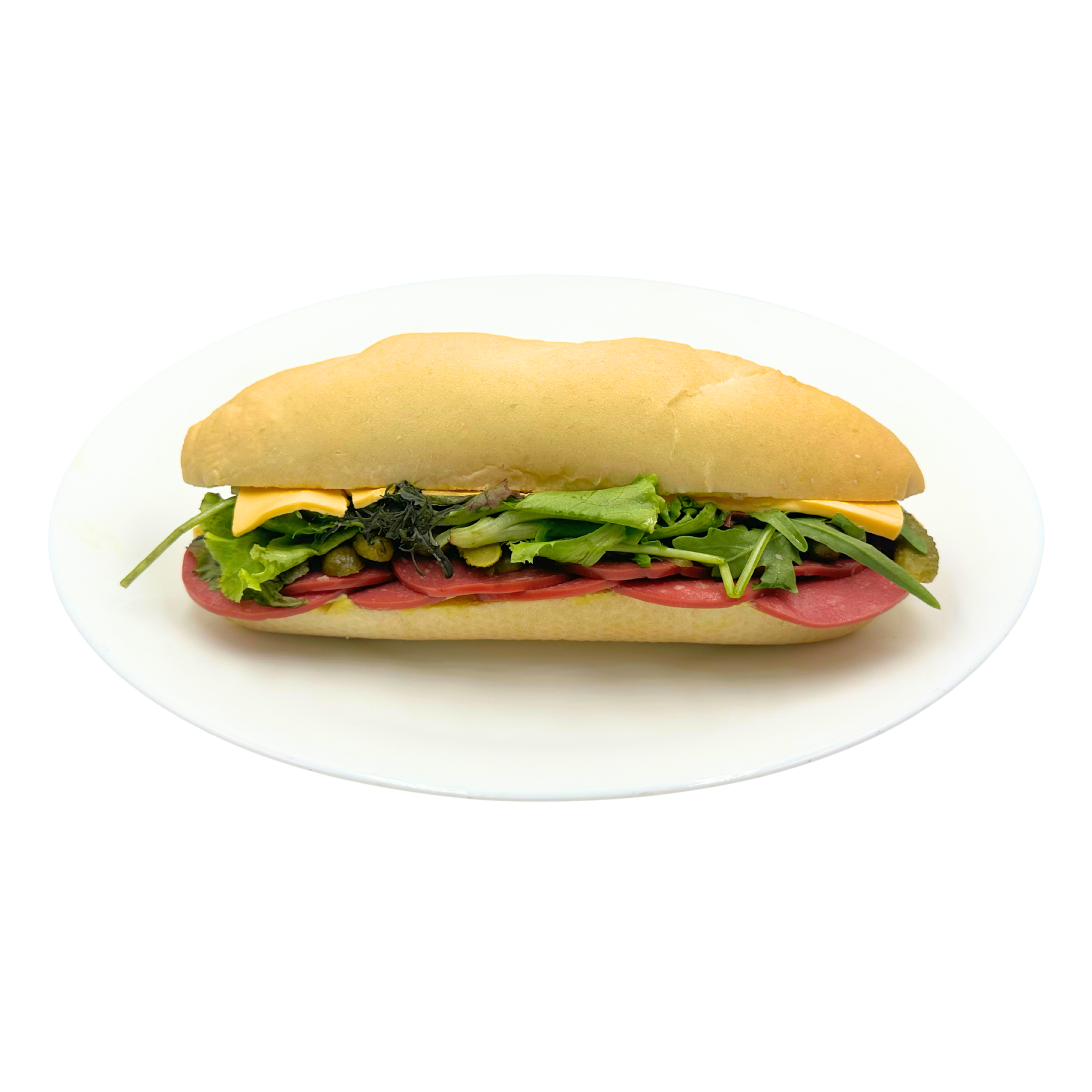 Beef Pepperoni & Cheese Baguette 220G
