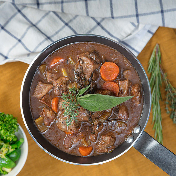 Beef And Chestnut Mushroom Ragout