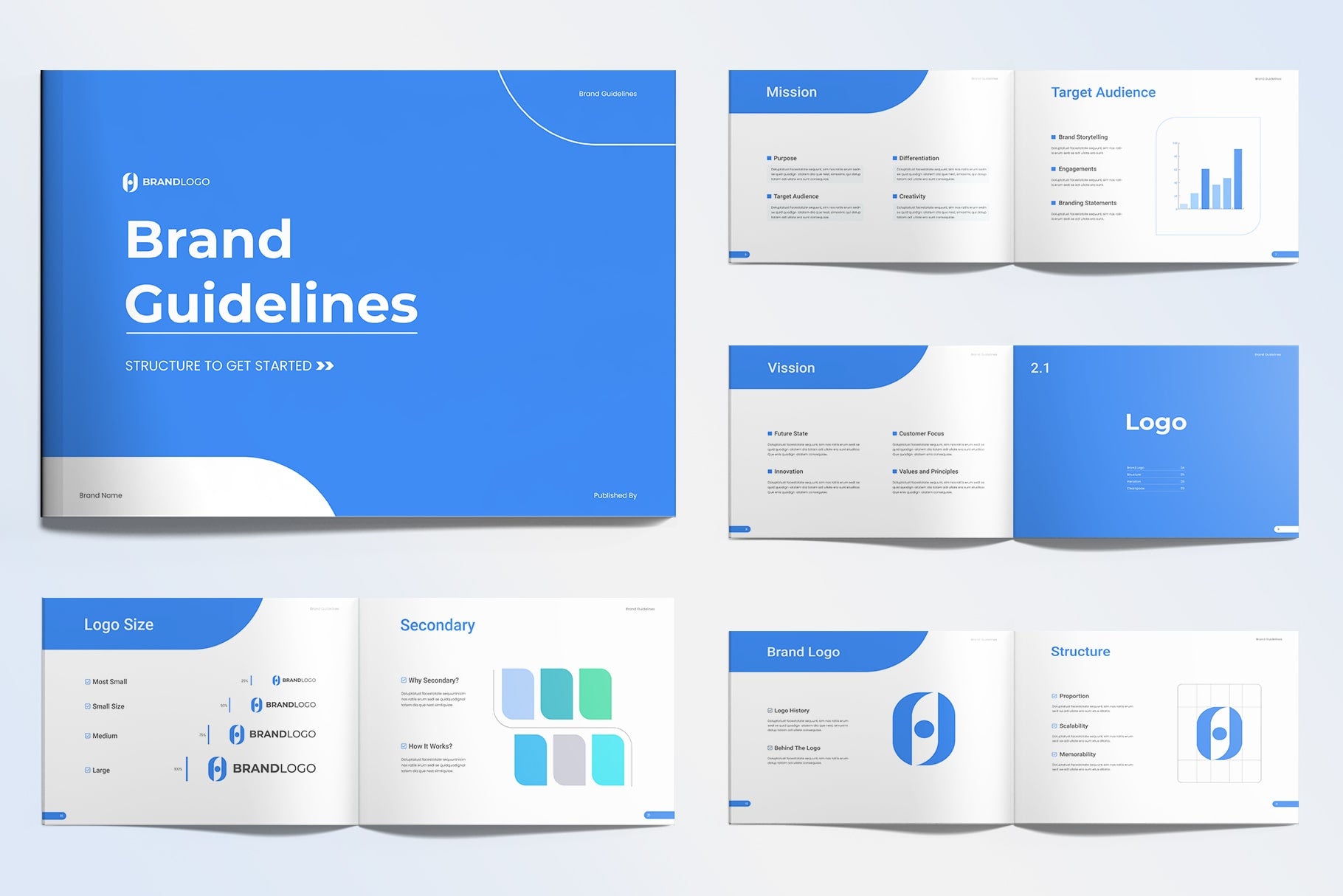 Brand Style Guideline Design