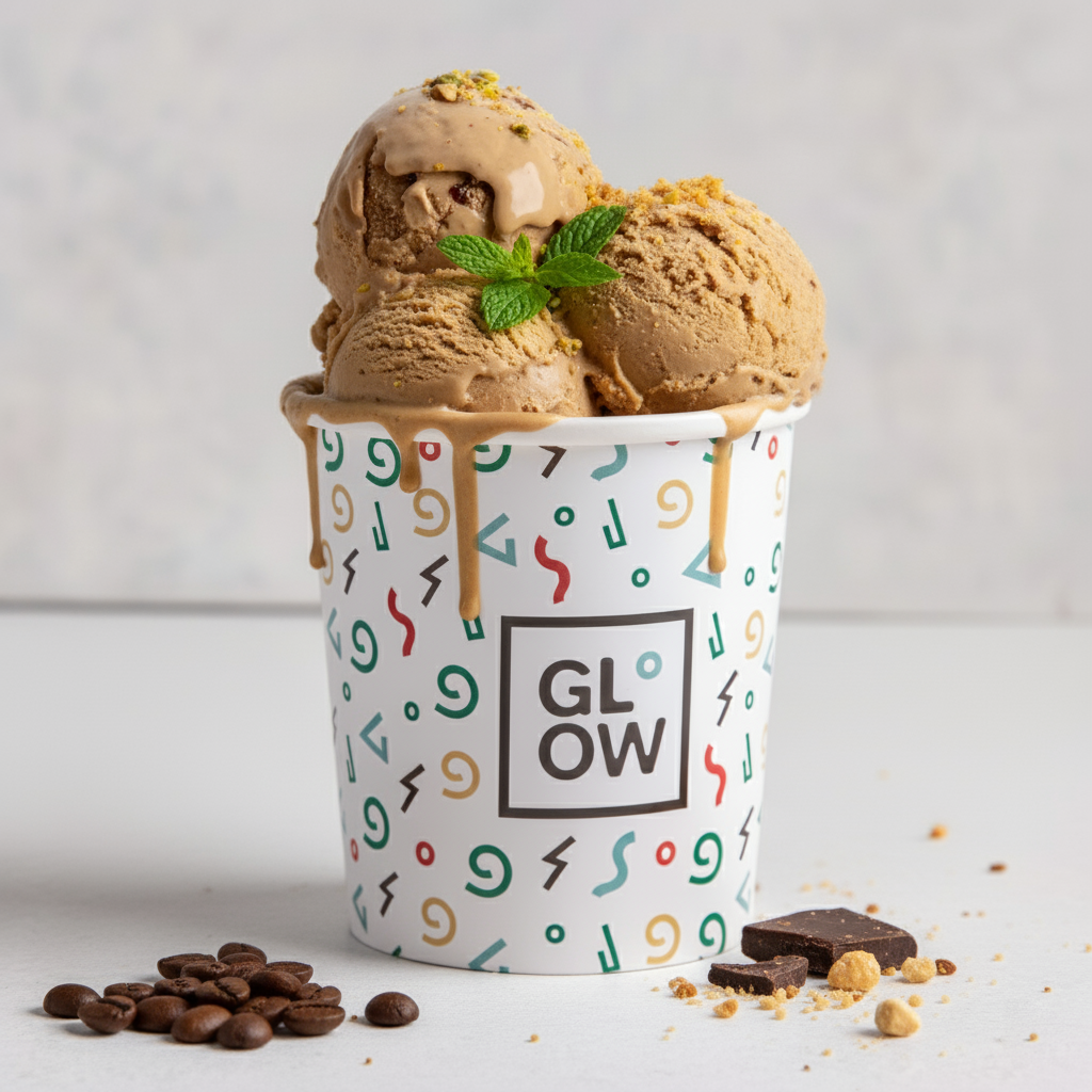 Camel Milk Arabic Coffee & Dates Ice Cream