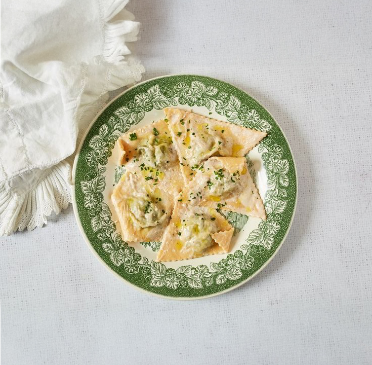 Mushroom Pansotti Pasta