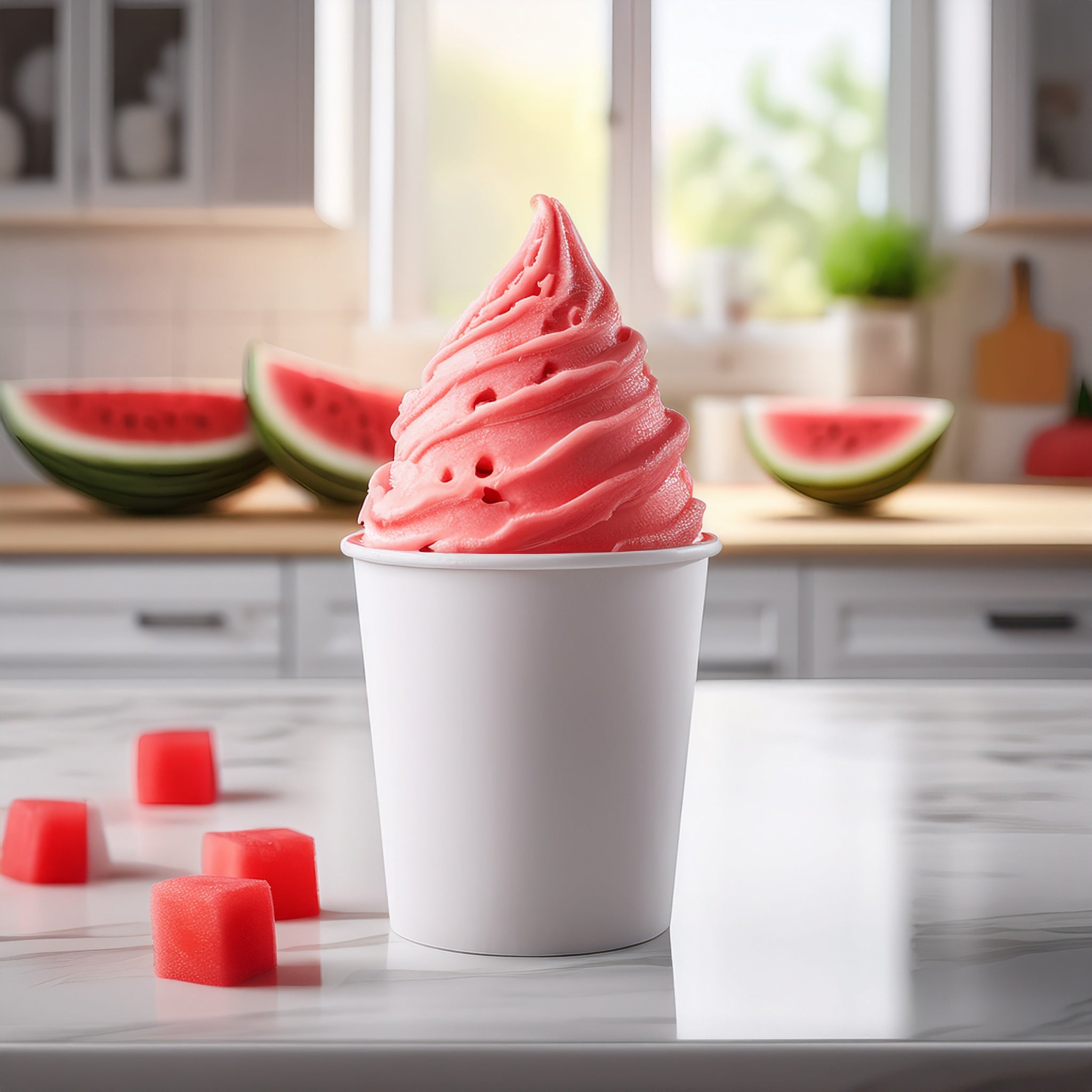 Watermelon Soft Serve