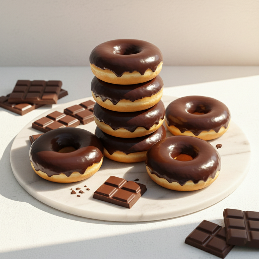 Chocolate Donuts 6 Pack Premium (AED 1 Each)
